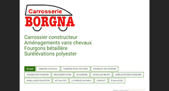 Desktop Screenshot of carrosserieborgna.com