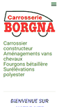 Mobile Screenshot of carrosserieborgna.com